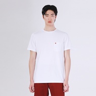 John Henry เสื้อยืดผู้ชาย ทรงเข้ารูป รุ่น JH F324MTSSM60 - สีขาว