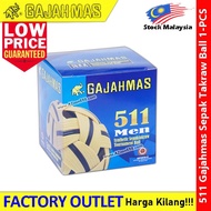 Gajahmas Sepak takraw Ball 511 #Gajahmas #511 #Sepaktakraw #Ball #Gajah #Emas #Bolatakraw #Genuine #