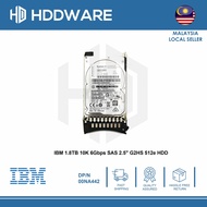 IBM 1.8TB 10K 6Gbps SAS 2.5" G2HS 512e HDD // 00NA441 // 00NA442 // 00NA445