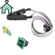 OTUINSG Flash Chip IC Test Clip Adapter, SOIC 8 / SOP8 Clip SOIC / SOP Pin SOIC8 SOP8 Flash Chip IC 