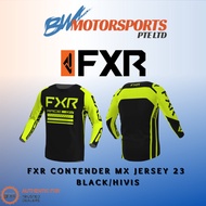 FXR Contender MX Jersey 23 BLACK/HIVIS