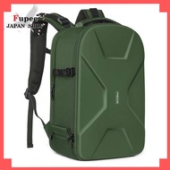 MOSISO Camera Backpack DSLR/SLR/Mirrorless Protective camera bag for compatible Canon/Nikon/Sony shooting cameras 15-16" hard case with waterproof tripod &amp; laptop compartment (Army Green)