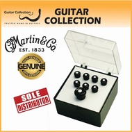 Martin 18APP21 Bridge pins & Endpin Set  Black with White Inlays