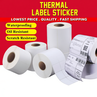 Thermal Label Sticker / Barcode Label Sticker / Price Sticker / Product Label