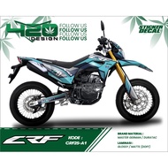 DECAL STRIPING CRF 150L - CRF150L - STICKER STICKER DECAL CRF 150L - ACCESSORIES STICKER FULLBODY CR
