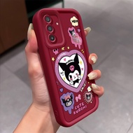 Casing hp for Samsung A17 4G A17 5G M17 5G F17 5G CCase Doll V Sign Silicone Case Cesing Soft Textur