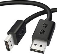 TCNEWCL 4K DisplayPort Cable, 6 FT DP to DP Cable 1.2, High Speed 4K@60Hz 2K@165Hz @144Hz 1080p for PC TV Laptop Gaming Monitor