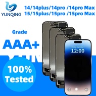 Second Hand Complete Display Assembly Touch Screen For iPhone 14 14plus 14pro 14promax 15 15plus 15p