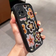 HP Phone Case For VIVO Y21 Y21s Y21T Y21E Y21A Y21G Y33T Y33s Case Flower Fashion Art Retro Cover So