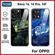 Case for Oppo Reno 14/14 Pro/14F 4G/5G high-end art Van Gogh model, 5-year anti-yellowing