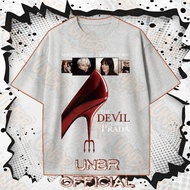 UNBR The Devil Wears Prada 2 Printed Casual Loose T-shirt