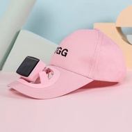 Lelaki dan wanita sunshine topi kipas USB solar kipas topi musim panas luar ultraviolet perlindungan