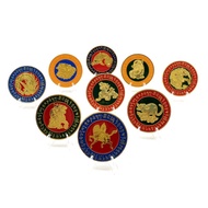 Winning Streak Sure Win Feng Shui Coins - Boost Winning Luck, 9 Lucky Auspicious Feng Shui Symbols, 