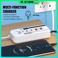5.1A Quick Charge USB & Type C Fast Charging Charger Multi-function Portable Wall Charger Adapter