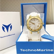 Technomarine  Women's Cruise TM-118000 43mm White Dial Silicone Watch