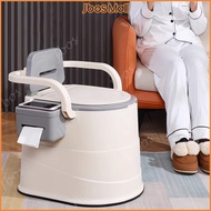 Jbos Arinola for Adult Portable Toilet Bowl Mobile Plastic Toilet for Adult Elder Pregnant Woman