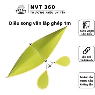 Cheap assembled 1m mini flute kite that can carry a return d15 flute - Cho Lon. Store Store Store St