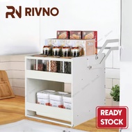 Rivno Aluminum Material Drop-Down Rack Pull Down Shelves Cabinet Elevator Kitchen Hardware