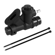 Scuba Diving Universal BCD Power Inflator with Standard Connection with 45 Degree Angled Mouthpiece