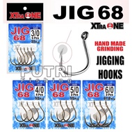 HX MATA XTRA ONE JIGGING HOOK JIG 68 SACHET HXHOOK