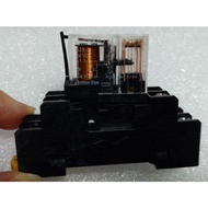 G2R-2 SN Relay OMRON 24v 8PIN Base P2RF-08 E 2-Pole 8-Feet Second-Hand Goods