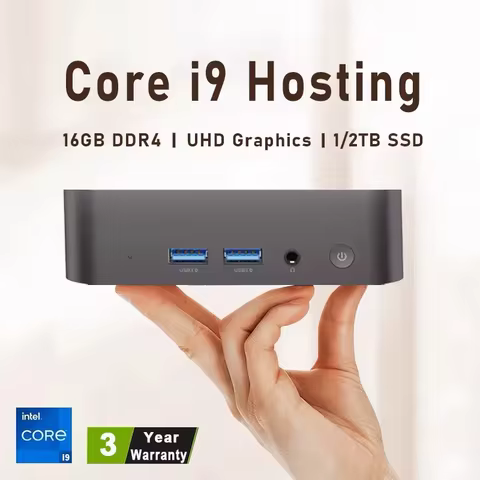 2026 Intel Core i9 8950HK Portable i9 Mini PC Computer Windows 11 Pro 16GB RAM 1TB M.2 SSD Gaming Mi