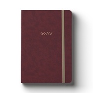 A5 Maroon Faith Journal