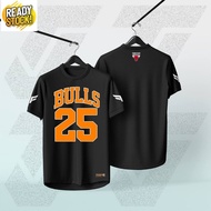 BULLS Edition Baju Jersey TJ BULLS 25 Jersi TJ BULLS Quick Dry for Unisex 100CM-3XL Fast shipping