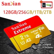 Al SD Card 2TB Class 10, U3, A2 4K Ultra HD Flash memory card 100MB/s Read Perfect for Phone Camera 