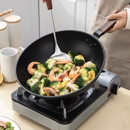 Flat bottom pan Induction pot Multi-purpose non-stick pan Household iron pan Boiling Flat bottom pan