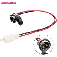 【ISHOWMAL HOT】Charger Port 3 Pin Charger Port for Kids Electric Scooter E-Scooter E-Bike
