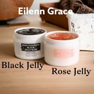 (FREE Gift) EILEEN GRACE - Moisturize Rose Jelly Mask+Deep-Cleansing Black Jelly Mask Nirvana Beauty