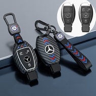 For Mercedes Benz key case cover GLA GLK AMG GLC C C200 B200 key case cover Car Styling Accessories 