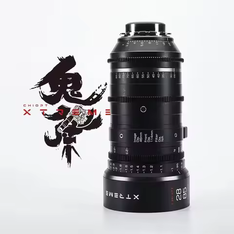 CHIOPT EXTREMER ZOOM XTREME 28-85mm/T3.2-T22 Full Frame Zoom Film Cine Lens (PL Mount) PL/EF/E Mount