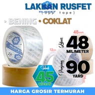 Solatip 48mm x 90yard OPP Tape RUSFET Tape Single/ OPP Tape 48mm OPP Tape 48mm 90 Yard
