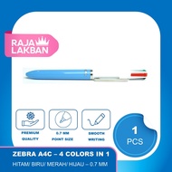 Zebra A4C 4-in-1 4-Color Pen 0.7 mm/ - Pcs