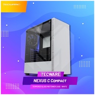 Tecware NEXUS C Compact Mid Tower Gaming Case - White