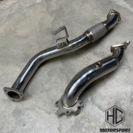 HONDA CIVIC FE 1.5 TURBO DOWNPIPE HEADER AND FRONT PIPE  EXHAUST PIPE 304 STAINLESS STEEL EKZOS