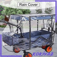 [Kokiya2] Outdoor Camping Wagon Rain Cover Waterproof,Beach Cart Accessories,Canopy,