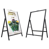 High-end A-shaped stand, iron A-shaped photo stand KT 0.6X0.2m. Single-Sided A-Shape Iron Frame