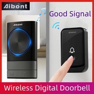 Wireless Doorbell Smart Wifi Low Power Waterproof Digital Call Door With Light And Music Reminder Fo