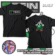 Tein Suspension Motorcycle Tee Shirt T-Shirt with FREE 3pcs Hologram / Holographic Stickers!