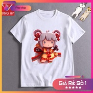 NEW - (HOT) NEW Skin T-shirt Games Character Mini Word 4-Way Cotton Fabric F106 - ADT Store