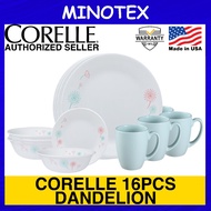 Corelle Dandelion 16pcs Dinnerware Set Livingware Dinner Serve Set