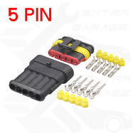 ปลั๊กกันน้ำ connector กันน้ำ 1 pin 2 pin 3 pin 4 pin 5 pin 6 pin ตัวผู้ ตัวเมีย ปลั๊กไฟรถยนต์ รถบรรท