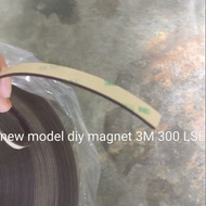 ☍○NEW MODEL 10meter magnetic strip3M 300LSE double side tape