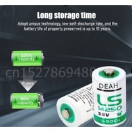 3.6V LS14250 14250 TL-5902. 1/2AA Non-rechargeable Li-lon Battery For CNC PLC Electricity Gas Water 