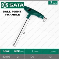 SATA Metric T-Handle Hex Key T Handle Sata T Shape Hex Key Allen Wrench Set Ball Point Hex Key Sata