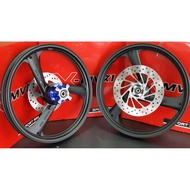 SPORT RIM MVR1 Y15ZR 4 HOLES WITH DISC,BUSH AND BEARING(ORIGINAL)