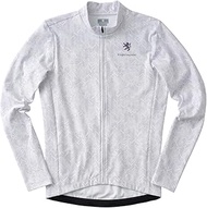 Kapel Mule Cycling Long Sleeve Jersey, 50°F to 59°F (10°C to 15°C), Warm Jersey, Fade Herringbone